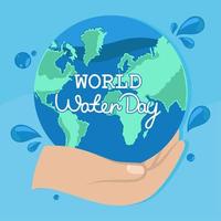 world water day vector
