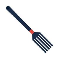 tenedor utensilio de cocina vector