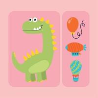 icons set kids illustrations vector