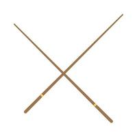 chopsticks icon isolated vector