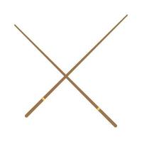 chopsticks icon isolated vector