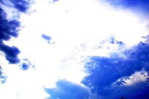 Blue sky background and white clouds soft focus. blue sky cloudsfor background.Natural background. photo