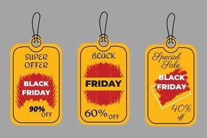 Black Friday Concept design vector