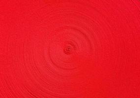 Red abstract circular pattern made of red sling photo