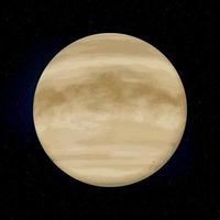 Venus realistic Planet vector