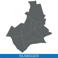 map is a city of Netherlands vector