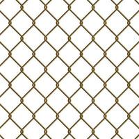 Chain link fence vector