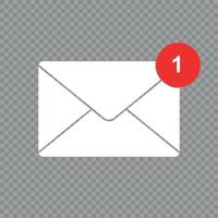 New message vector icon