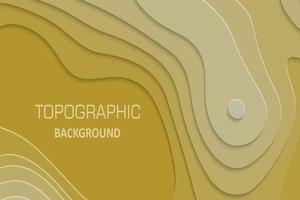 Geometric paper cut background vector