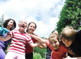 child group outdoor photo