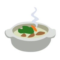 hot boiled food PNG file