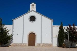 Views of the beautiful town of Sitges on the Catalan Mediterranean coast. photo