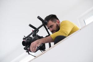 videographer at work photo