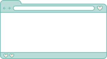 Cute Browser Window, Cute Browser UI png