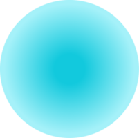 circulo azul degradado png