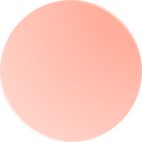 Orange Gradient Circle, Gradient Circle Button png