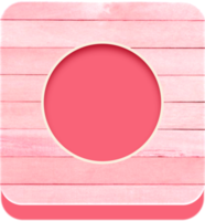 Wooden Record Button, Wooden Icon png