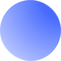 Blue Gradient Circle, Gradient Circle Button png