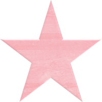 placa de madeira estrela em branco png