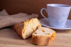 coffee and bread photo