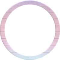 Wooden Round Frame png