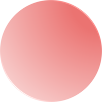 cercle dégradé rouge, bouton cercle dégradé png