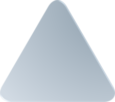 triángulo degradado, botón de triángulo degradado png