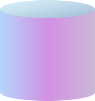 pódio de cilindro gradiente, pódio de produto de cilindro png