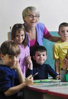 niños en edad preescolar foto