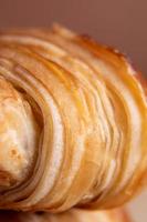 croissant on the table photo