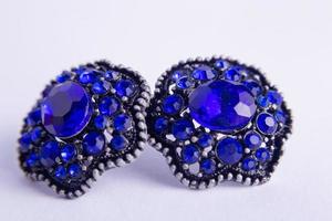 earrings with diamonds photo