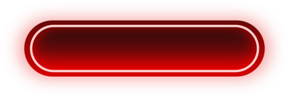 Red Neon Button, Glowing Neon Button png