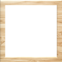 Wooden Square Frame png