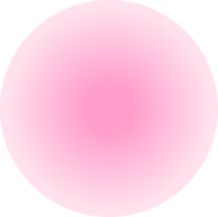 Pink Gradient Circle png