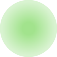 cercle dégradé vert png