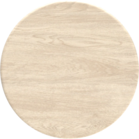 letrero de madera redondo en blanco png