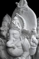 Happy Ganesh Chaturthi festival, Lord Ganesha statue photo