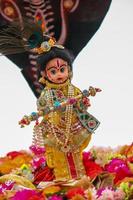 Hindu god krishna premium photo