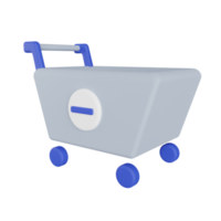 Remove from Cart 3D Illustration png