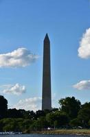 torre simbólica del monumento de washington en washington dc foto