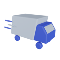 illustration 3d d'expédition de camion png