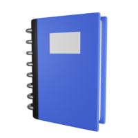 Notebook 3D Illustration png