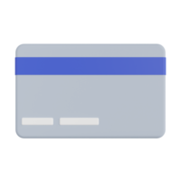 Credit Card 3D Illustration png