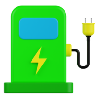 energie station 3d illustratie png