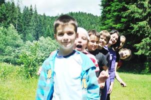 child group outdoor photo