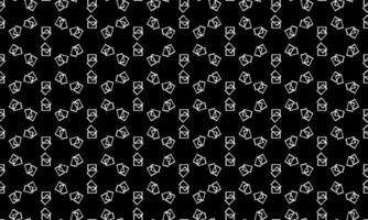 Abstract geometric seamless pattern.Modern geometric background with Bold Lines.seamless Russian style black Geometric background.Tile seamless pattern. Black and white geometric background. photo