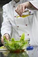 chef preparing meal photo