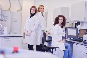 scientists working at the laboratory photo