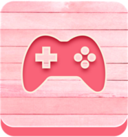 Wooden Game Button, Wooden Icon png