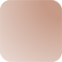 Brown Gradient Square, Gradient Square Button png